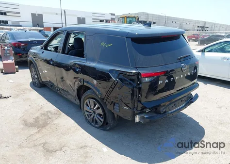 2022 Nissan Pathfinder S 2Wd from USA, damaged, VIN 5N1DR3AA8NC227695